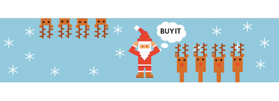 Save Santa! New Look’s Pixelated GIF Christmas Campaign